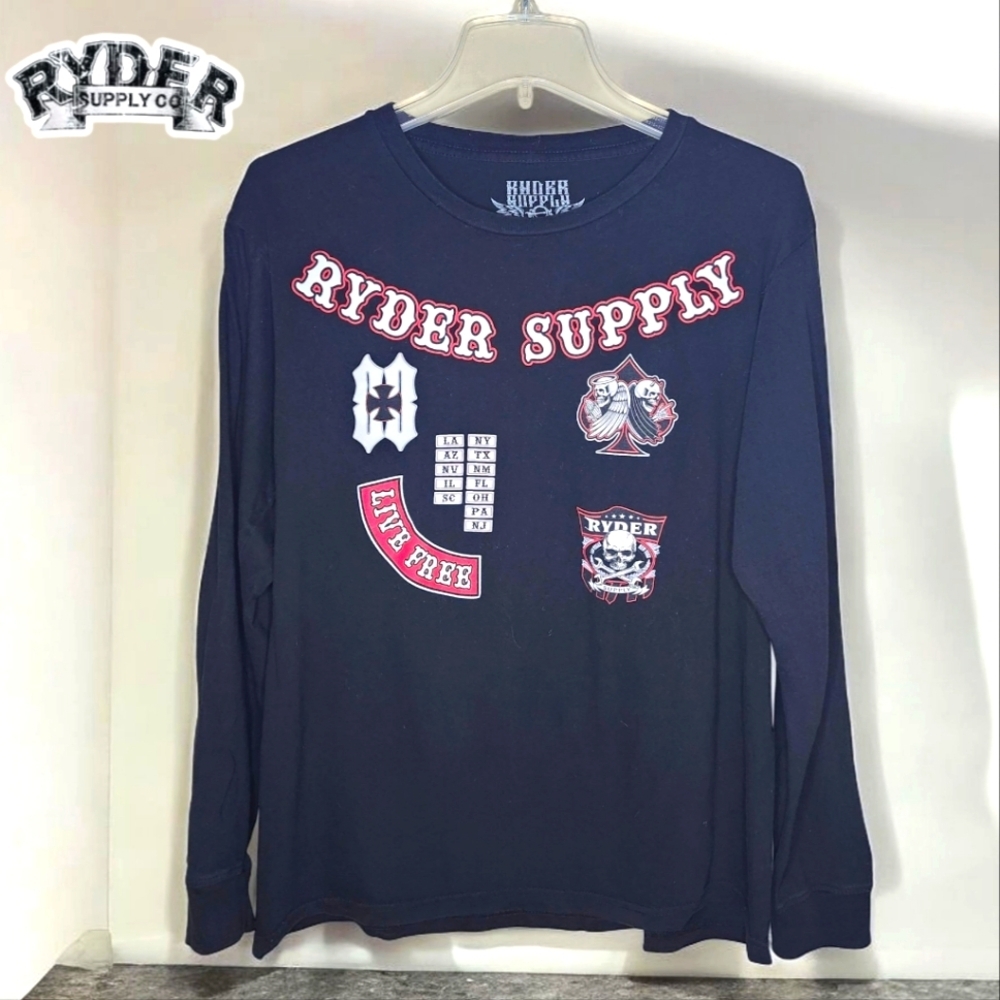RYDER SUPPLY Live Free Long Sleeve- Medium